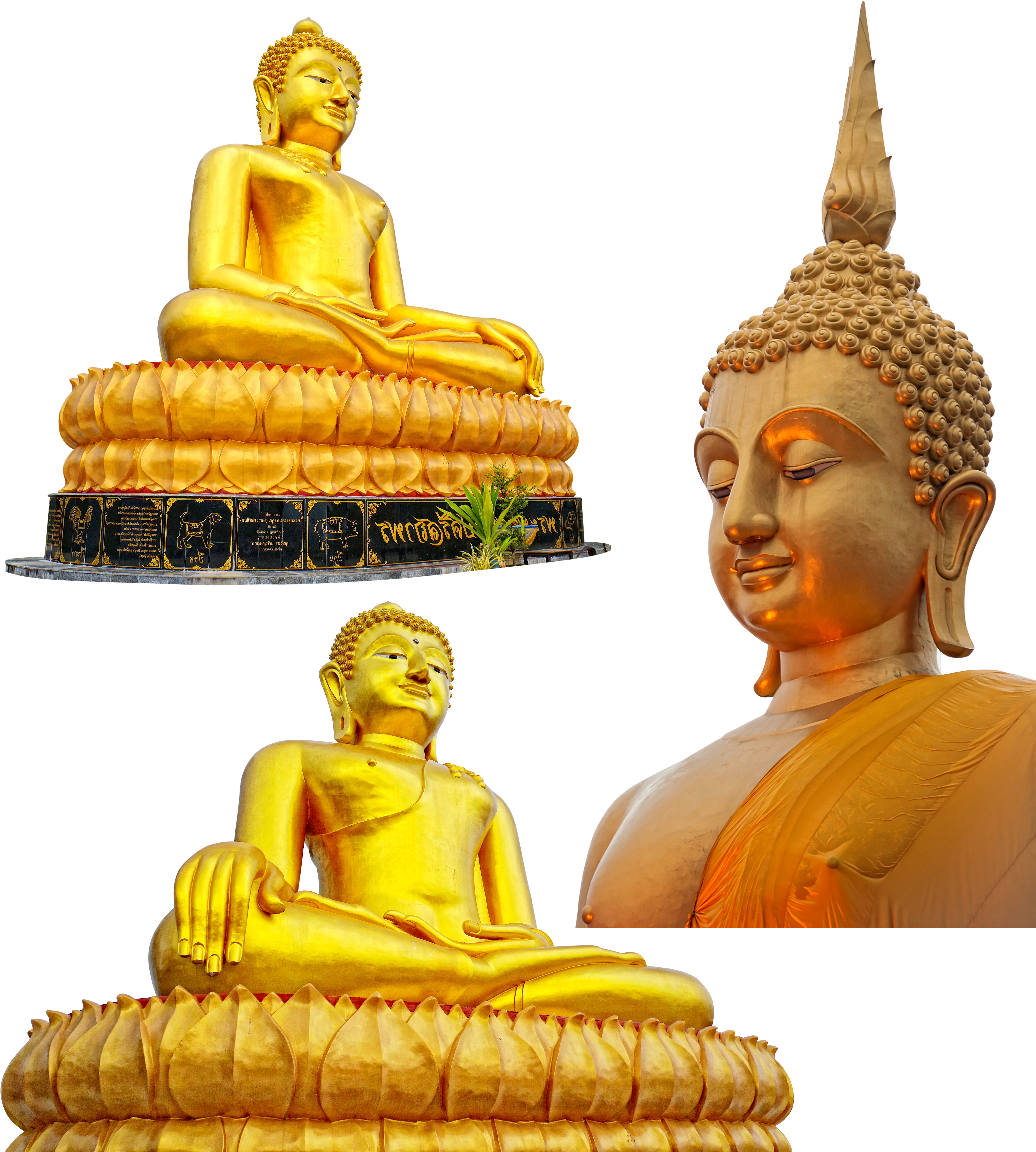 Png A Di Da Phat Quan The Am Guanyin Buddha (6000x6600), Png Download