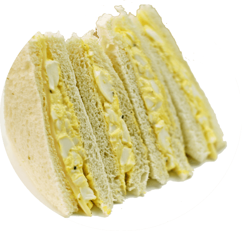Egg Mayo Sandwich - Egg (500x476), Png Download