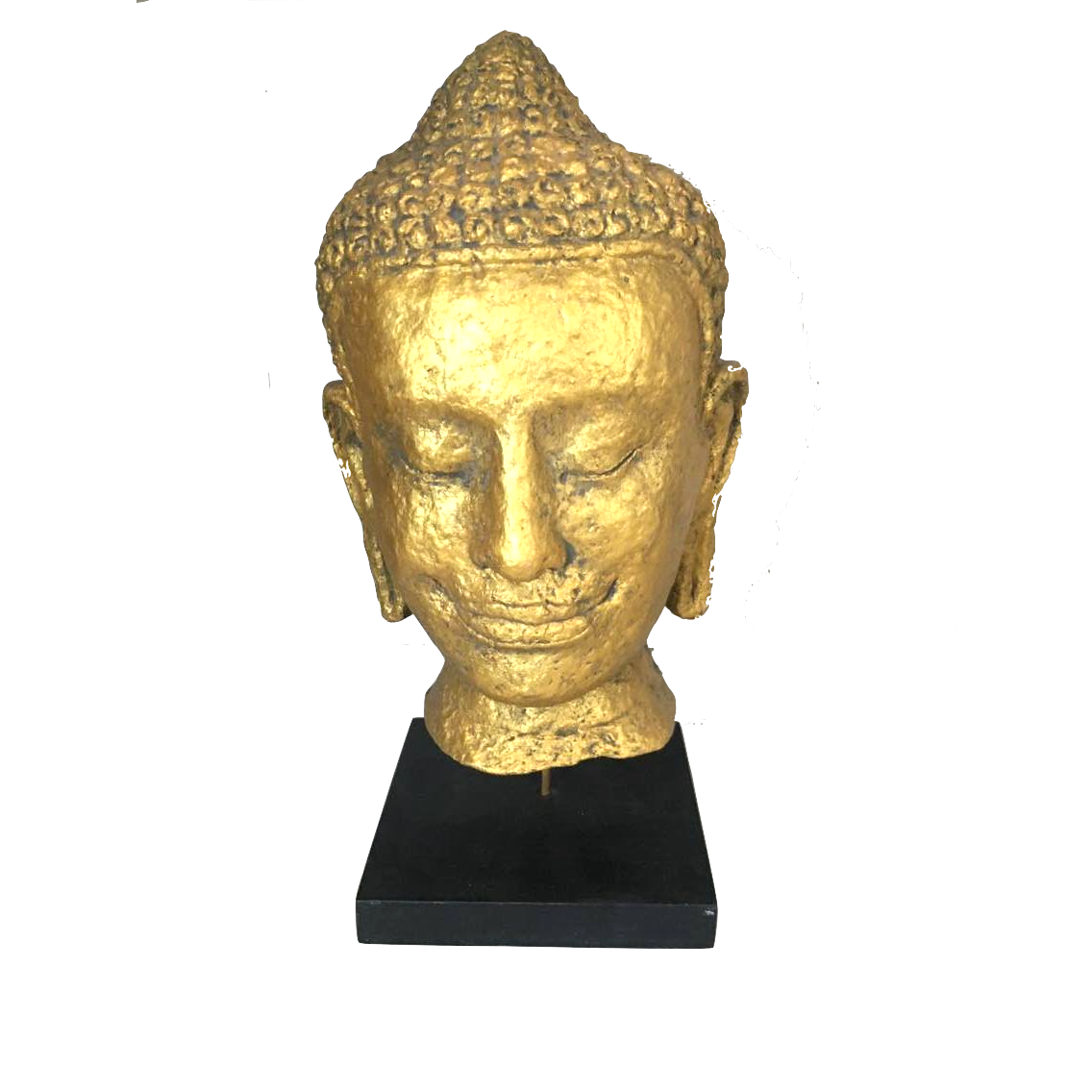Jayav Art Sculpture Bodishatva Head On Detachable Stand - Bronze Sculpture (900x900), Png Download