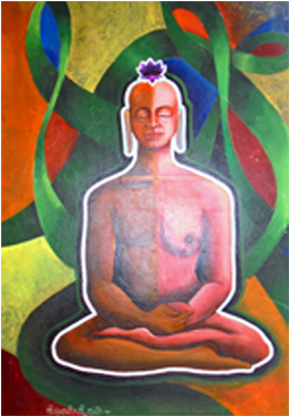 Meditation-02 - Gautama Buddha (500x375), Png Download