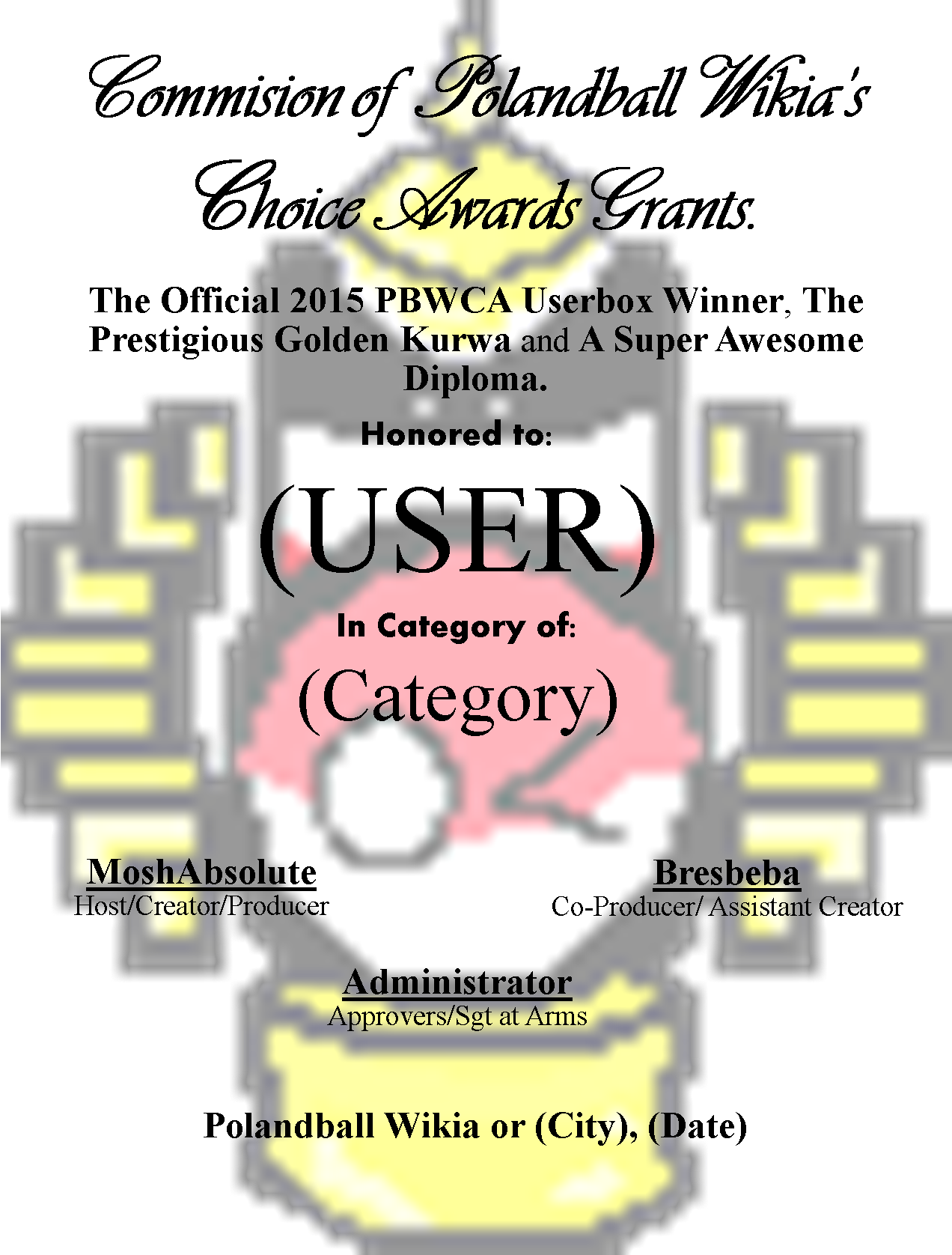 Diploma Of The Winners - Poster (1272x1676), Png Download