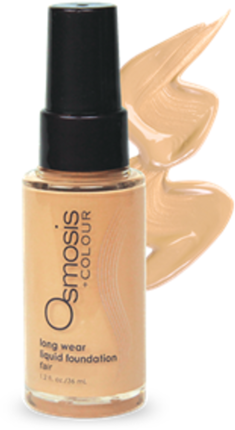 Longwear Liquid Foundation - Osmosis Colour Mineral Makeup Osmosis Colour Long Wear (525x910), Png Download
