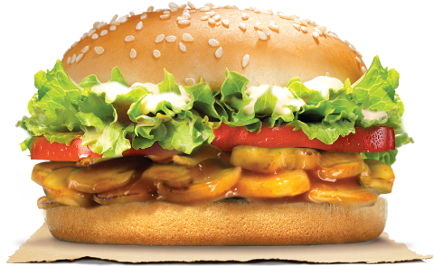 Here's An Option For Our Veggie-loving Friends Our - Tender Chicken Burger King (500x540), Png Download