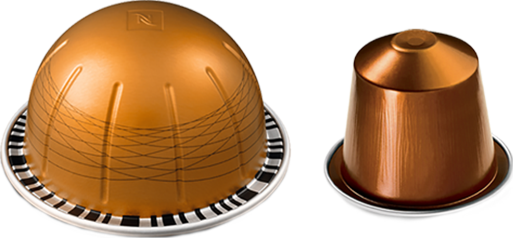 Nespresso Capsules - Nespresso Vertuoline Caramelizio Coffee, 10 Count (1008x469), Png Download