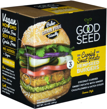 Vegan Hemp Seed Burgers (349x355), Png Download
