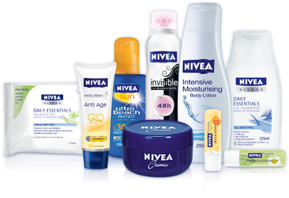 Universally Trusted Brands From Nivea, One Of The World's - Nivea Products For Women (428x281), Png Download