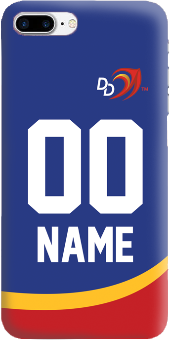Delhi Daredevils Ipl Phone Cover - Jersey Phone Case Cricket (800x800), Png Download