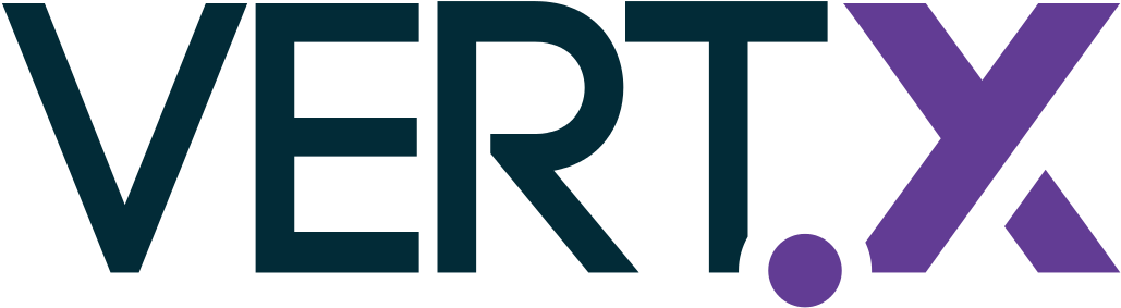 X Logo Http - Vert X Logo (1024x448), Png Download