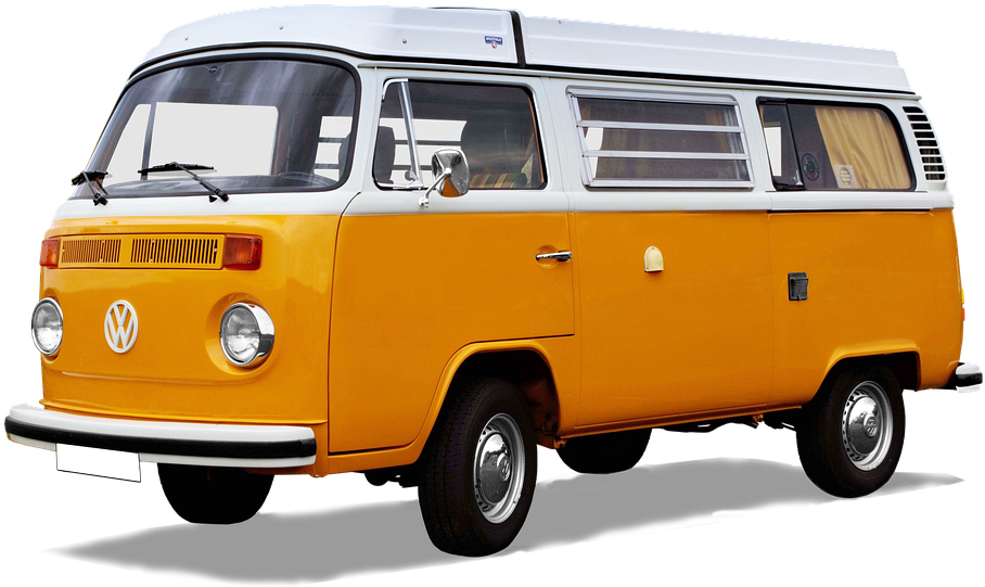 Vw Bulli, Type T2, Oldtimer, Auto - Car (568x340), Png Download