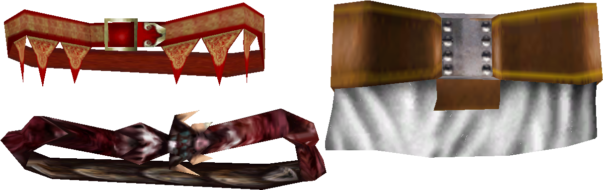 All Expensive Belts - The Elder Scrolls Iii: Morrowind (1226x398), Png Download