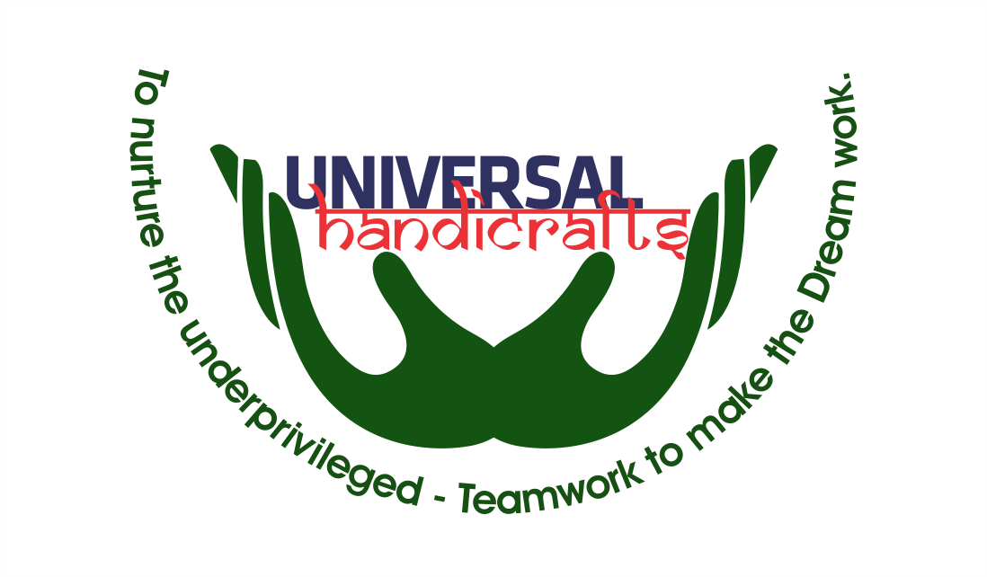 Universal Handicrafts Logo New - Ethnic (1098x642), Png Download