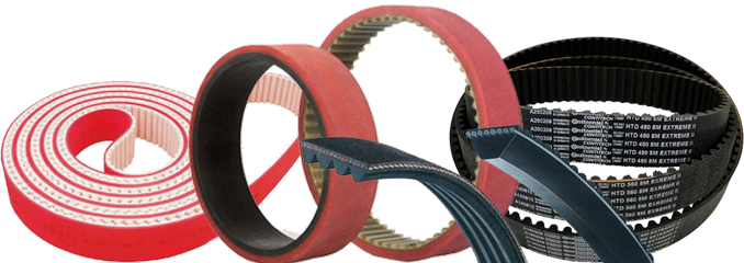 Industrial Belts - Industrial Timing Belts Png (678x240), Png Download