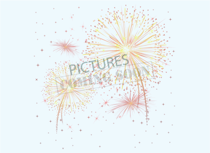 Aerial Fancy - Angle - Fireworks (414x302), Png Download