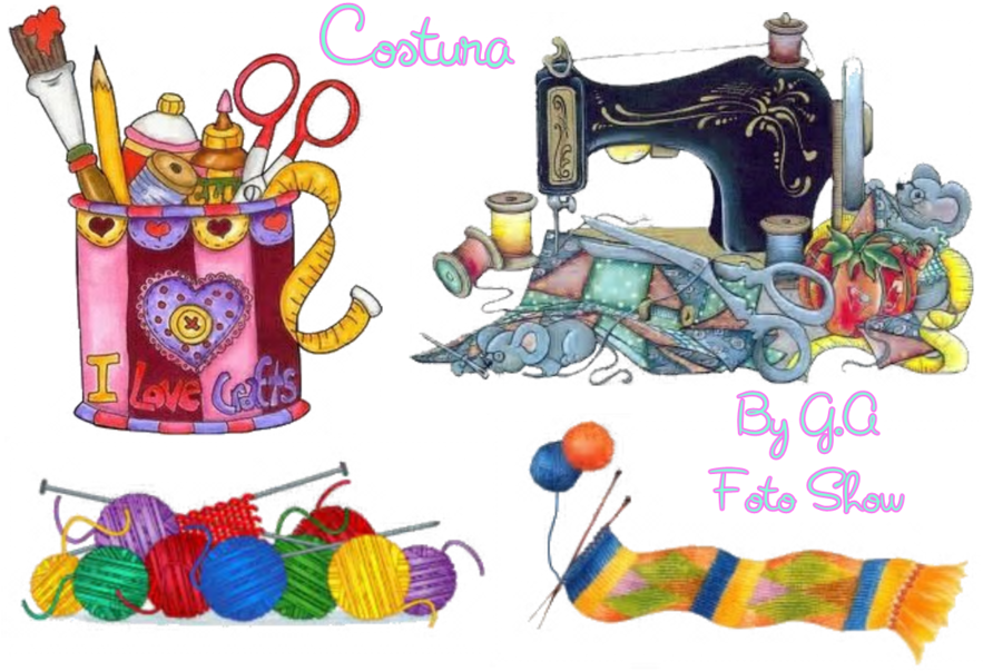 Download Crafts Clipart Craft Sewing Clip Art Sewing - Macchina Da Cucire Disegno (900x636), Png Download