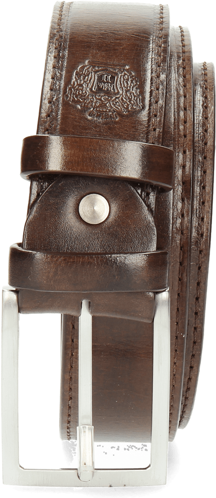 Belts Larry 1 Dark Brown Buckle Classic - Belt (1024x1024), Png Download