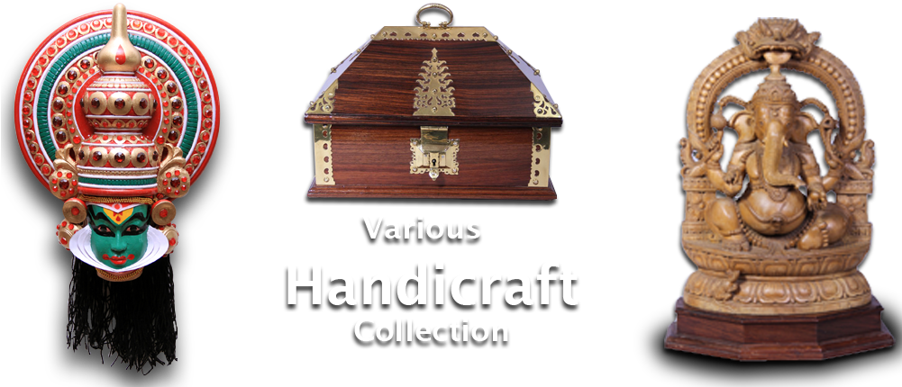 Banner 01 Banner 02 Banner - Handicrafts Of Kerala State (1000x436), Png Download