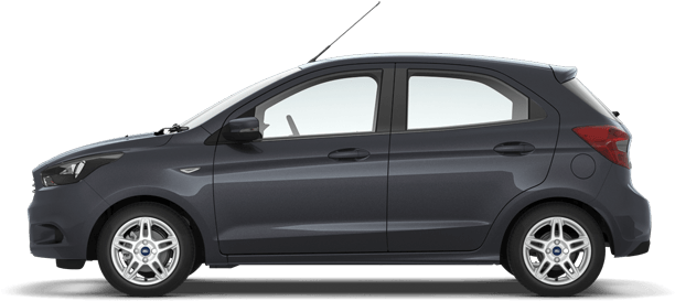 Unlike Many Darker Colours, Black Shows Up Dirt Very - Ford Ka+ White Gold Color (618x348), Png Download