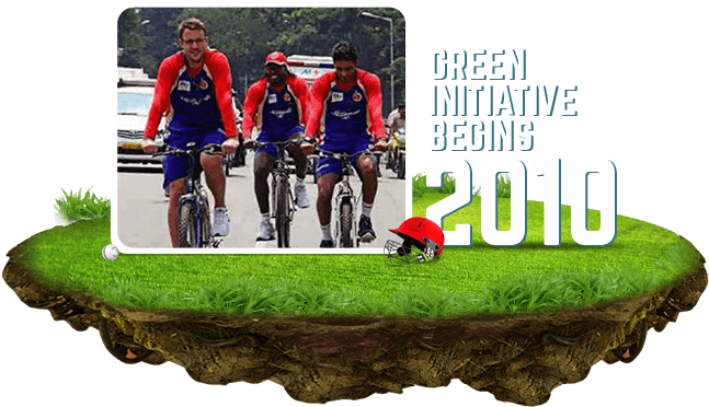Sustaining The Green Initiative Rcb Took Forward Its - Rcb Jersey 2012 Online (716x371), Png Download