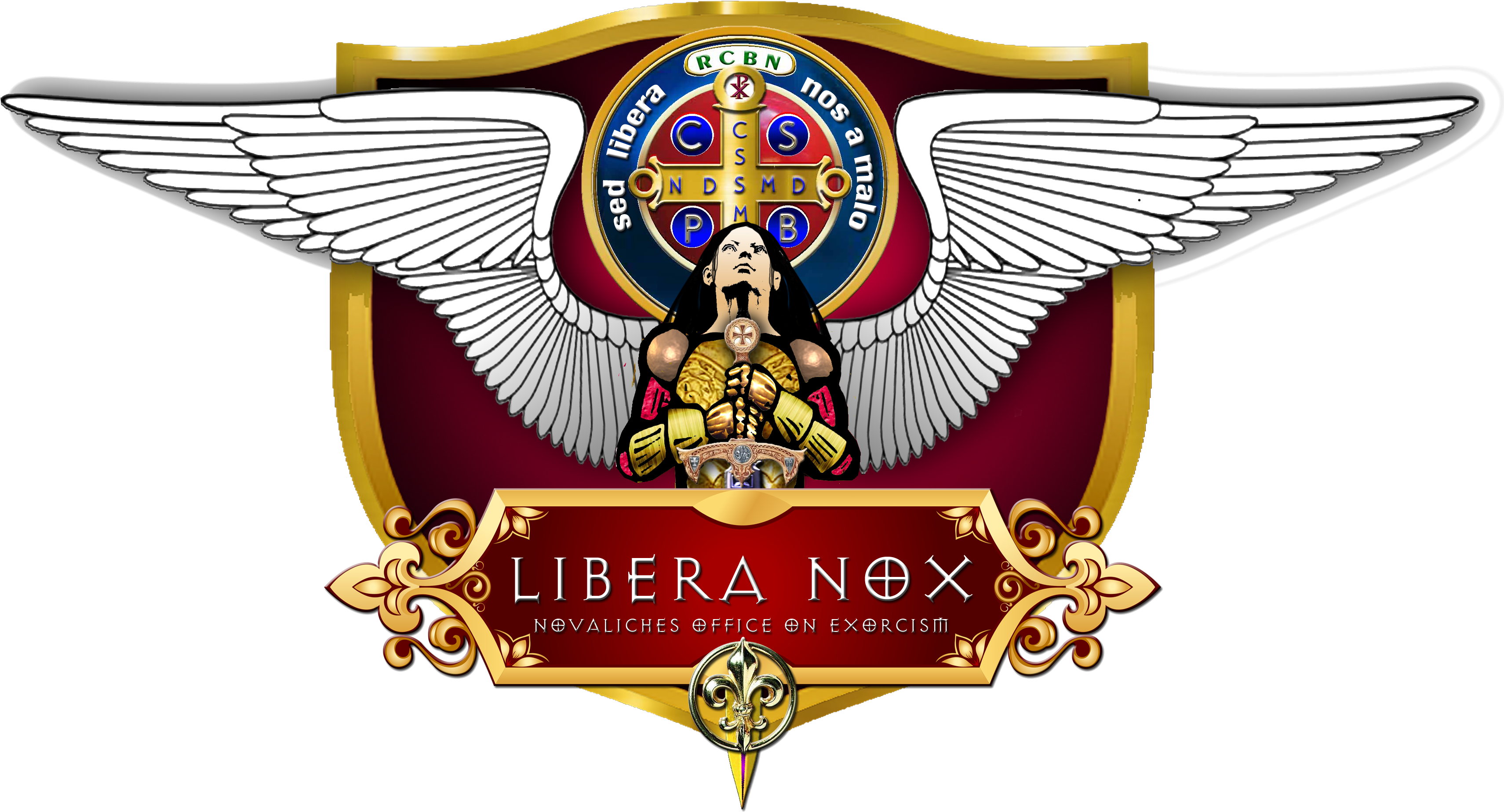 Liberanox Logofull - Emblem (3444x1950), Png Download