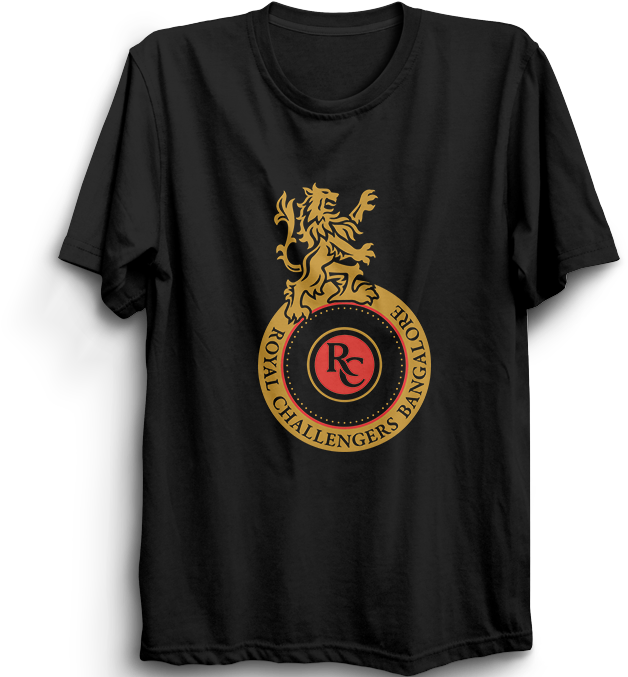 Cricket Half Sleeve Tagged "royal Challengers Bangalore" - Active Shirt (800x800), Png Download