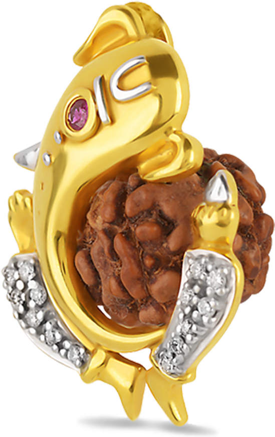 Orra Spiritual Shri Ganeshaya Namah At Best Price - Chocolate (1200x1000), Png Download