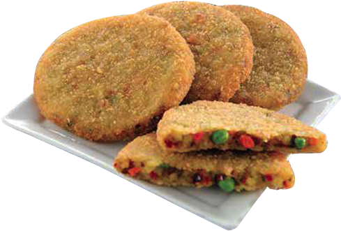 Mccain Mix Veg Burger Patty - Patty (600x449), Png Download