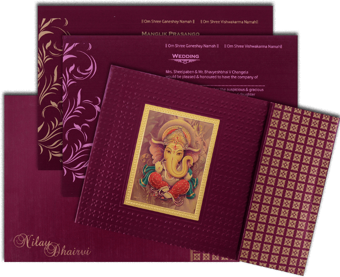 Hard Bound Wedding Cards - Christmas Card (700x700), Png Download