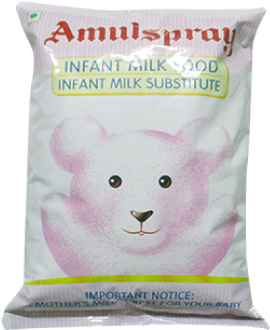 Amul Spray Milk Powder (500x500), Png Download