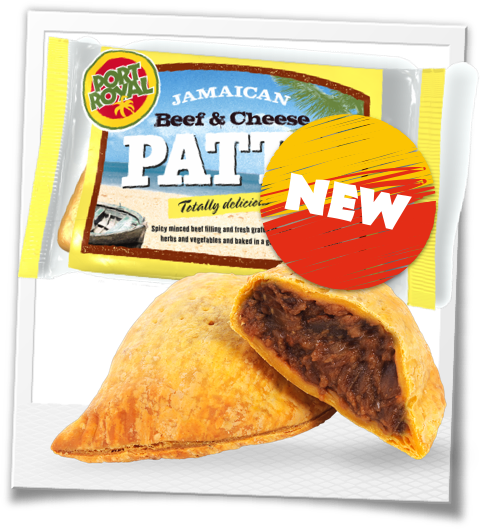 The Latest Trend Direct From Jamaica, This Tasty New - Port Royal Jamaican Vegetable Patties (480x529), Png Download