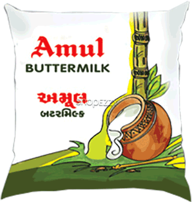 Amul Butter Milk Chach 500 Ml - Amul Pure Ghee, 500ml Pouch (500x500), Png Download