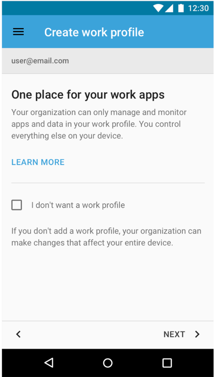 Mdm2bwork2bprofiles2b2 - Android 7 Profil Professionnel (770x776), Png Download
