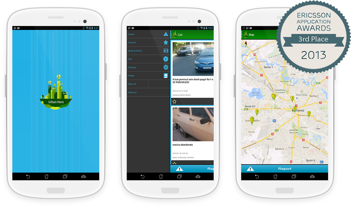 Urban Hero Award - Award (1280x720), Png Download