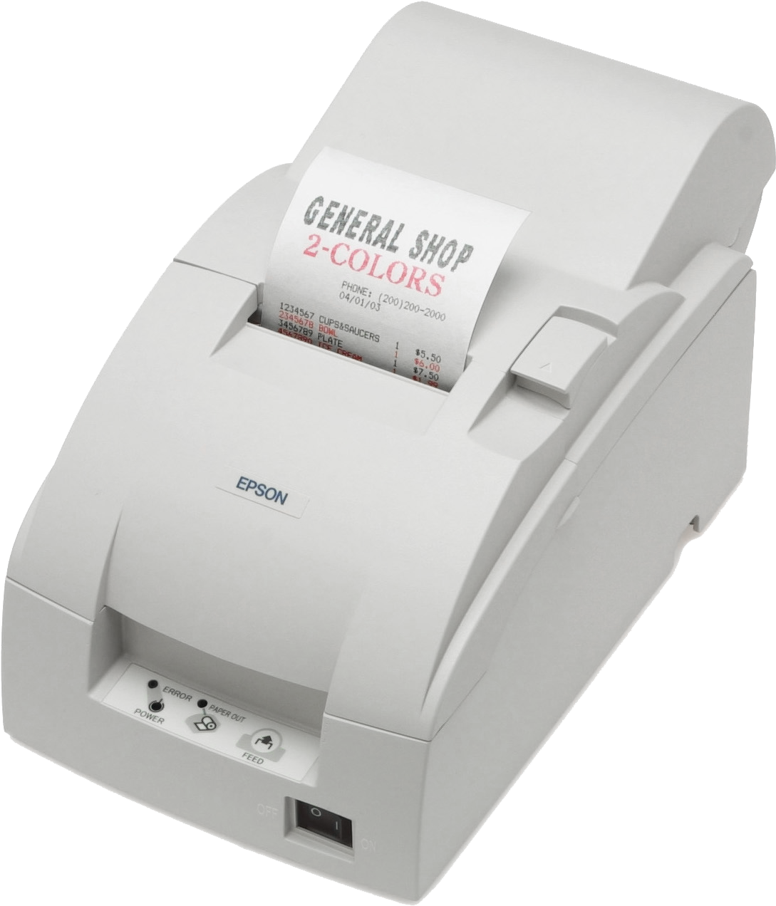 Epson Tm U220pa Driver (1096x1279), Png Download
