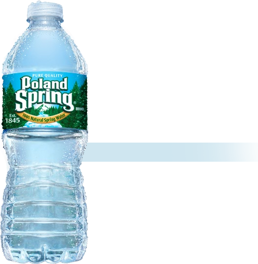 Home / Poland Spring® 100% Natural Spring Water - Poland Spring Water - 24 Pack, 16.9 Fl Oz Bottles (444x454), Png Download