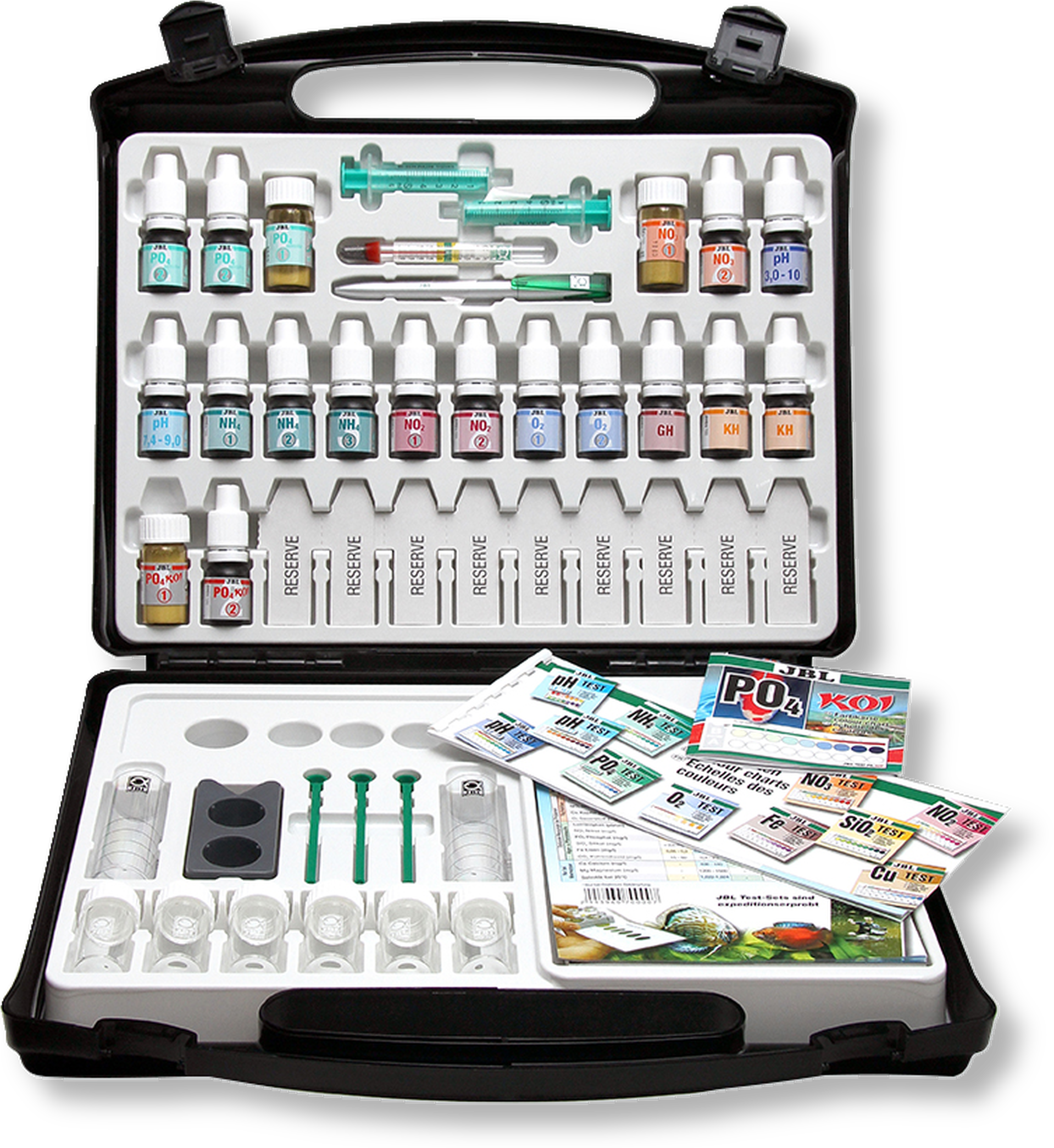 <img H137/61235 " Alt=""> - Jbl Proscape Test Lab - Aquarium Water Test Kit (1940x2110), Png Download