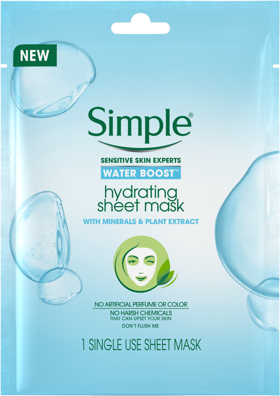 simple water boost hydrating gel cream 50ml