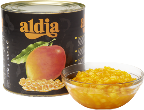 Aldia Fruit Filling Mango (500x500), Png Download