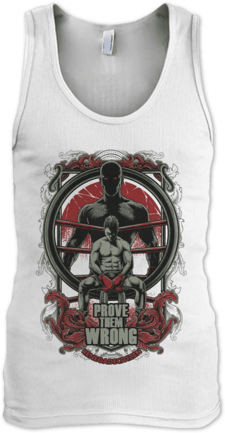 Prove Them Wrong Mens Tank - T-shirt (591x886), Png Download
