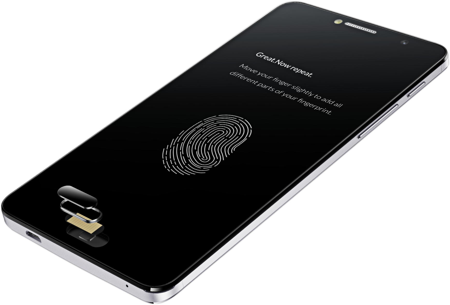 The Fingerprint Module Recognizes Your Finger Print - Kuala Lumpur (1739x1180), Png Download