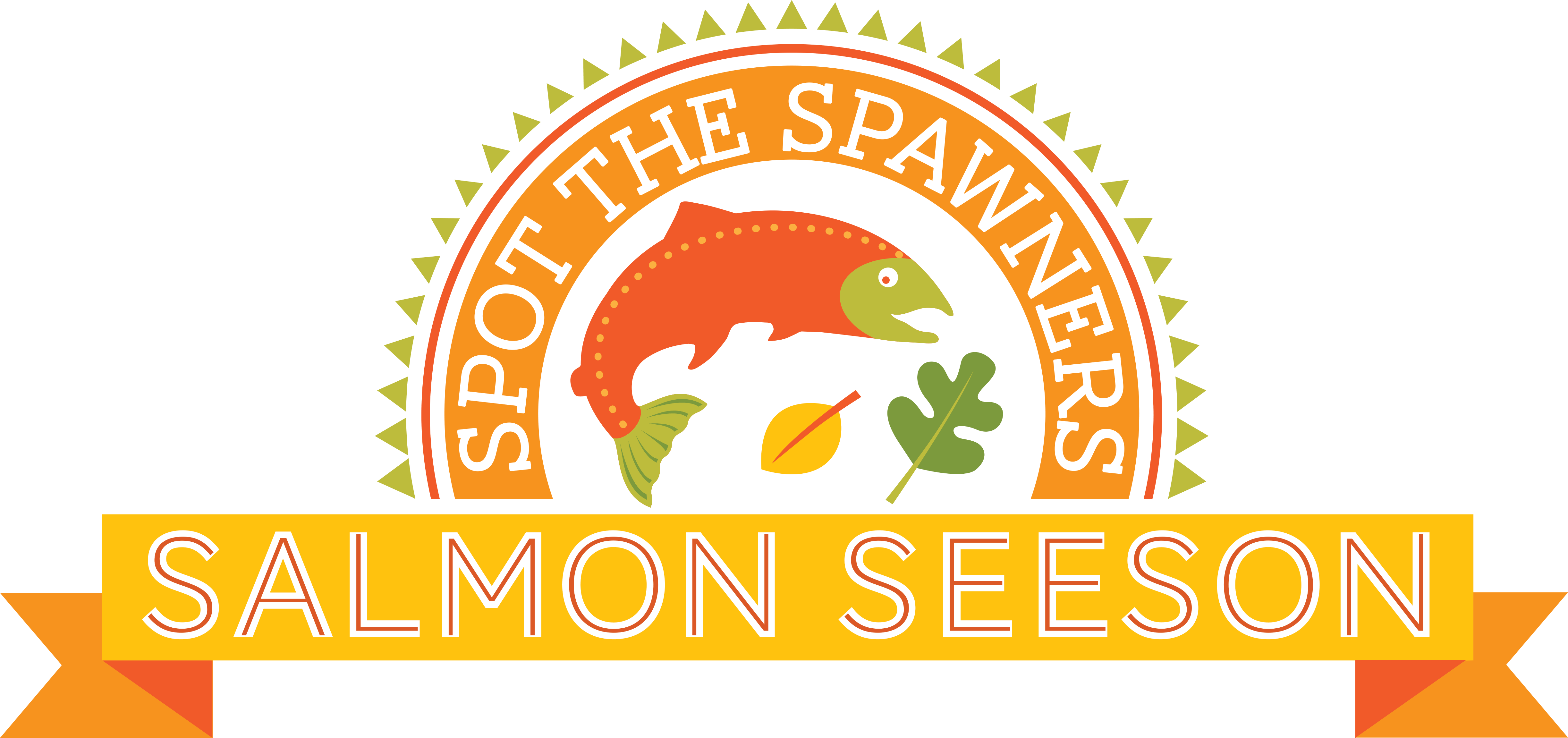 Save Water And See The Salmon - Seattle (4889x2301), Png Download