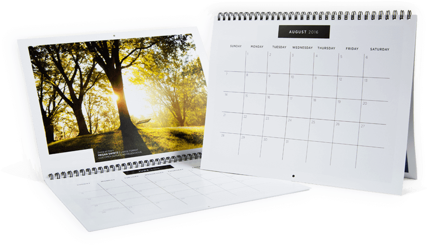 Wire Coil Calendar - Calendar (1000x1000), Png Download