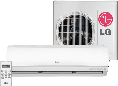 Residential - Lg Ar Condicionado 9000 Btus (500x500), Png Download