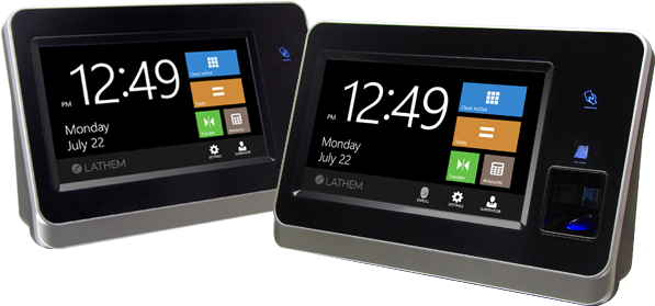 Cloudtouch Fingerprint & Badge Reader Time Clocks - Biometric Time Clock (600x400), Png Download