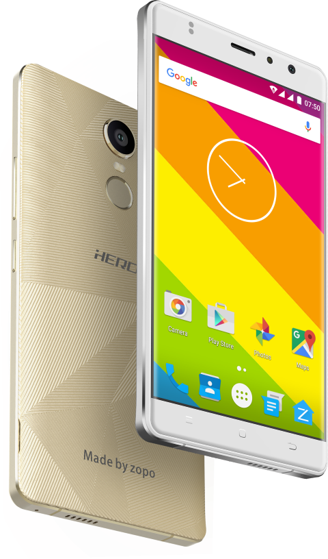 Zopo Hero - Zopo Color F5 (white, 2gb Ram + 16gb Rom) 4g Volte (480x816), Png Download