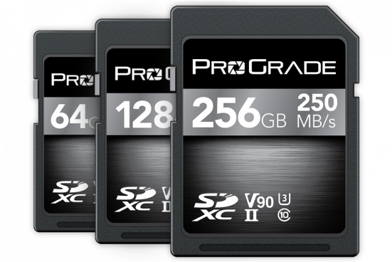 Prograde Digital Sdxc Uhs-ii V90 Memory Card - Memory Card (550x450), Png Download