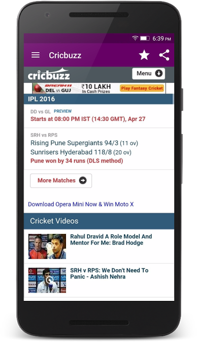 Cricbuzz (466x800), Png Download