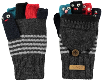 Puppet Bumgloves - Barts Kid's Puppet Bumgloves Gloves (4, Black) (350x350), Png Download