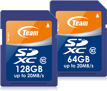 The Sdxc Class 10 Memory Cards From Teamgroup Are Designed - Team Group Sdxc 64 Gb Class 10 Memory Card (570x350), Png Download