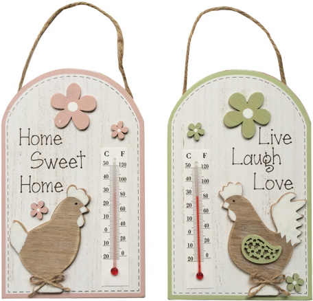 Chicken Quote Board W Thermostat - Chicken (500x500), Png Download