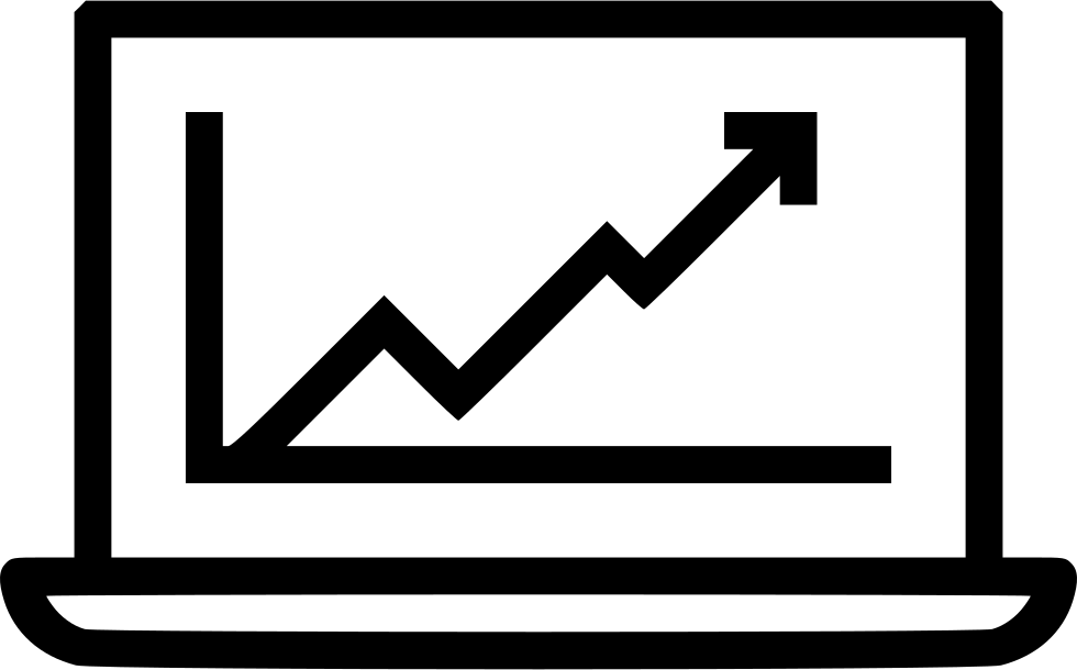 Online Marketing Growth Chart Success Upwards Management - Profit (980x610), Png Download